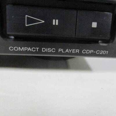 SONY Compact Disc Player CDP-C201
