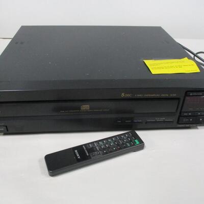 SONY Compact Disc Player CDP-C201