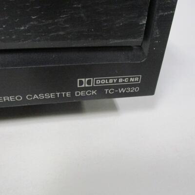 SONY Stereo Cassette Deck TC-W320