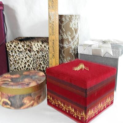 Grab bag of decorative boxes