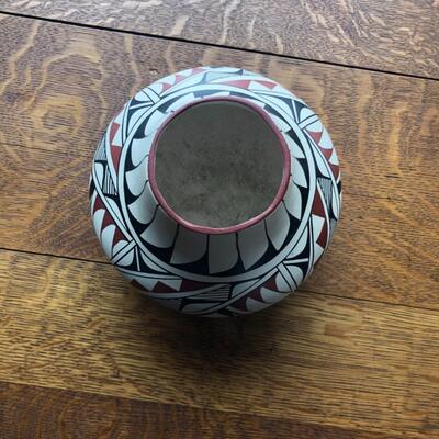 Native American Vase - Signed