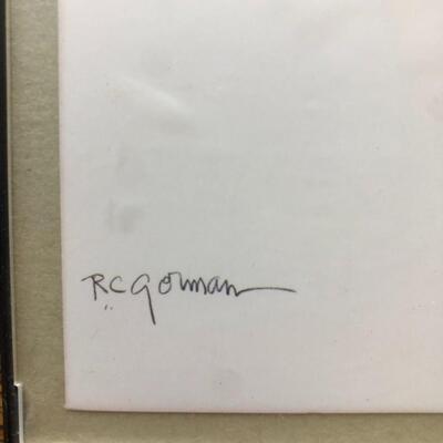 Original R.C. Gorman Drawings - Signed