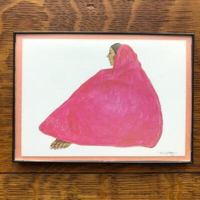 Original R.C. Gorman Drawings - Signed