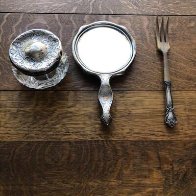 Vintage Sterling Dresser Set