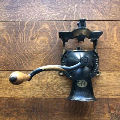 Cast Iron Coffee Grinder by Spong and Co