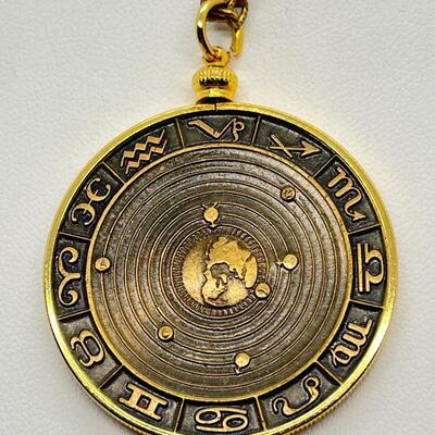 LOT 32: Large Virgo Medallion  w/24