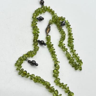 LOT 38: Two Beaded Necklaces (20