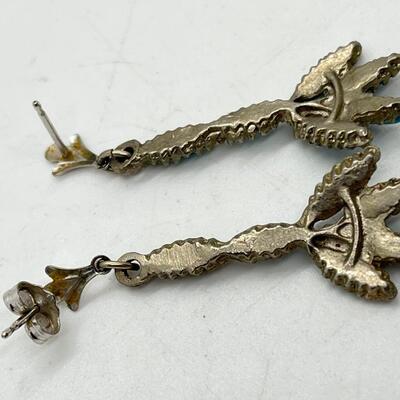 LOT 43: Three Pairs Earrings - One Avon with Matching Brooch