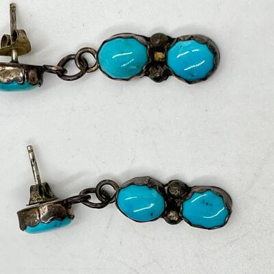 LOT 43: Three Pairs Earrings - One Avon with Matching Brooch