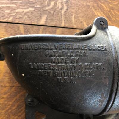 Cast Iron Universal Vegetable Slicer