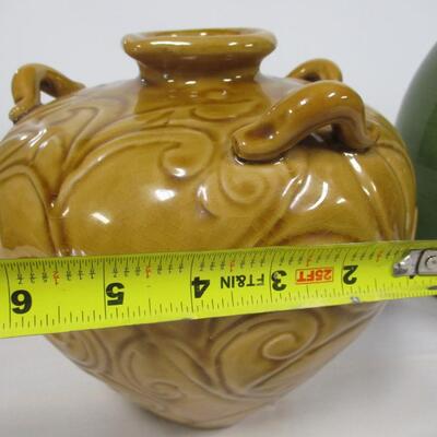 Ceramic Pitcher & Vase