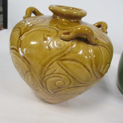Ceramic Pitcher & Vase