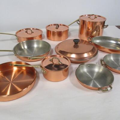 Copper Cookware Set