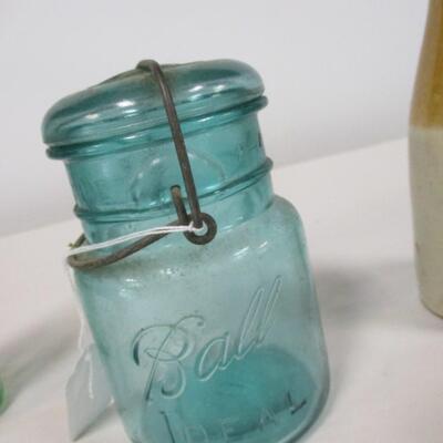 Collection Of Vintage Bottles