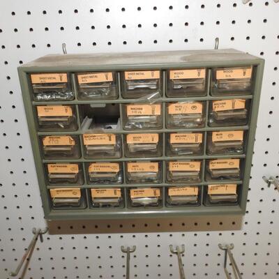 25 compartment bin organizer