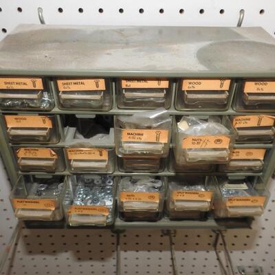 25 compartment bin organizer