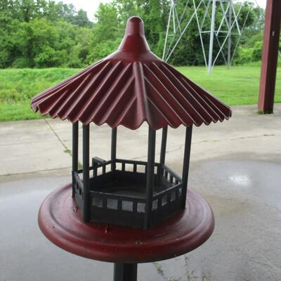 Bird Feeder Is Plastic
