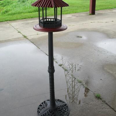 Bird Feeder Is Plastic
