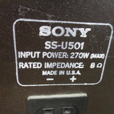 SONY Audio Rack SU-S5010 With Speakers