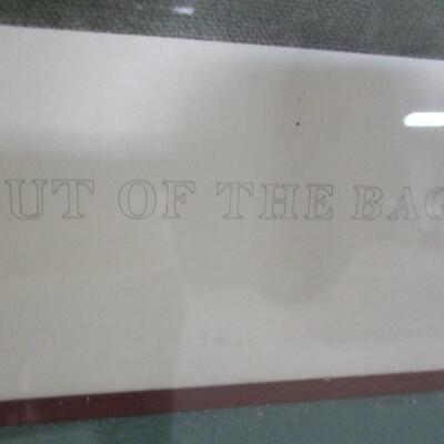 "Out Of The Bag" By H. Wilde