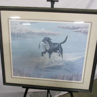 Signed Dave Chapple Dog Print
