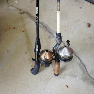 Zebco fishing polesand reels