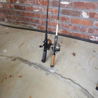 Zebco fishing polesand reels