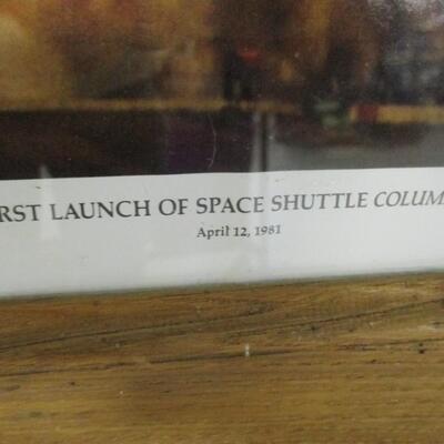 First Launch Of Space Shuttle Columbia Poster