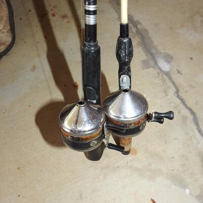 Zebco fishing poles