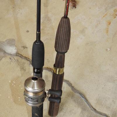 Zebco fishing rod and pole