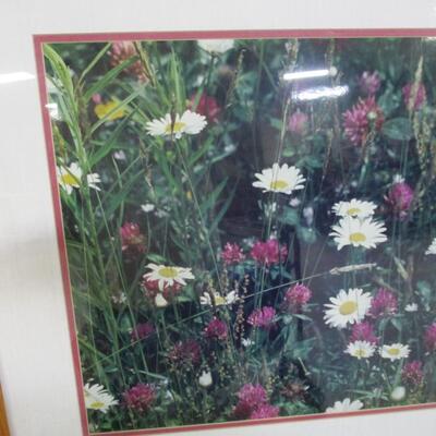 Signed Charlotte Tell Art "Wildflowers"
