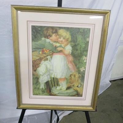 Pears "Over The Garden Wall" Framed Print