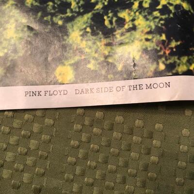 Pink Floyd Dark Side of the Moon Original Poster. Condition Issues, See Pics.