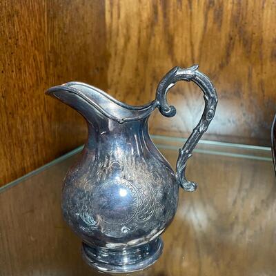 Lot 238 B. Vintage Silver-plate Pieces