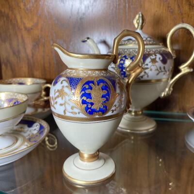 Lot 238 C. Meito Porzellan Porcelain Tea Set