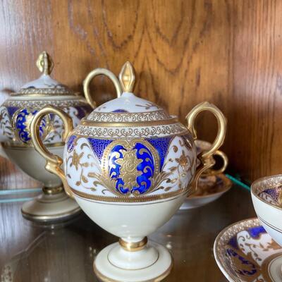 Lot 238 C. Meito Porzellan Porcelain Tea Set