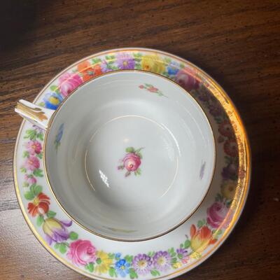 Lot 238 G. Dresden Dessert Set