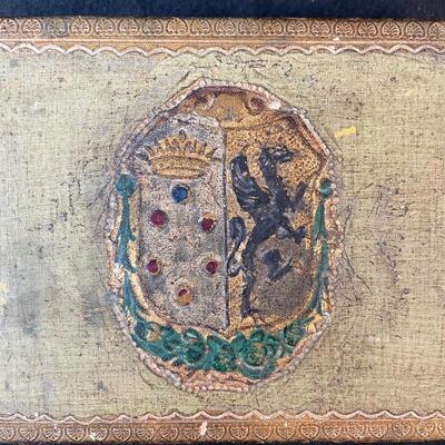 Vintage Wooden Gold Items from Italy