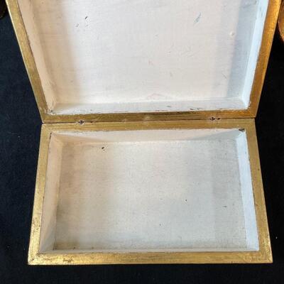 Vintage Wooden Gold Items from Italy