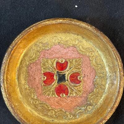 Vintage Wooden Gold Items from Italy