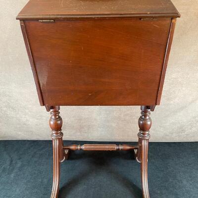 Lot 237. Vintage Sewing Cabinet