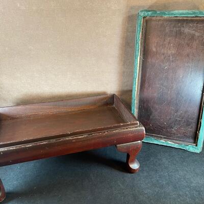 Lot 250  Antique Storage Footstool