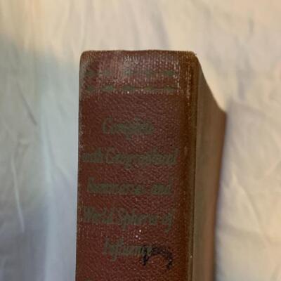 Vintage 1944-1945 World Atlas Encyclopedia Britannica 13â€ wide x 16.5â€ long approx