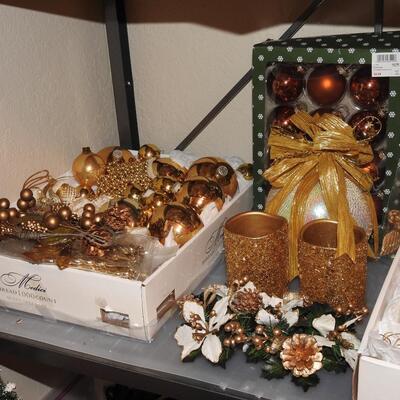 Collection of Christmas decor