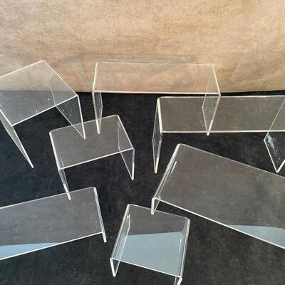 Lot 265. Acrylic Display Stands