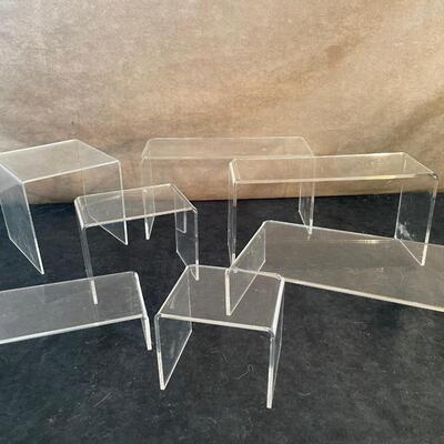 Lot 265. Acrylic Display Stands
