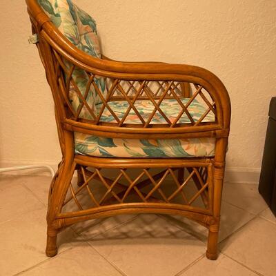 Lot 270. Rattan Chair - no reserve
