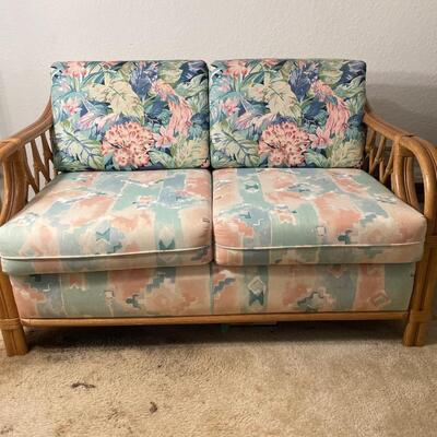 Lot 271. Rattan Sofa - no reserve