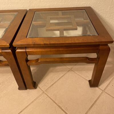 Lot 272. Asian-style End Tables