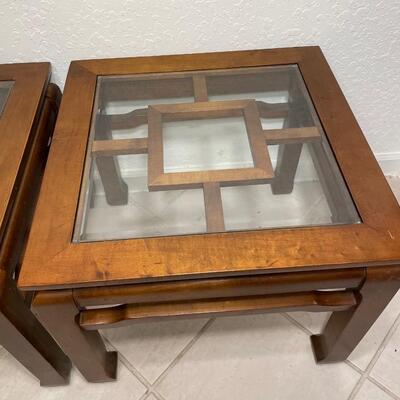 Lot 272. Asian-style End Tables